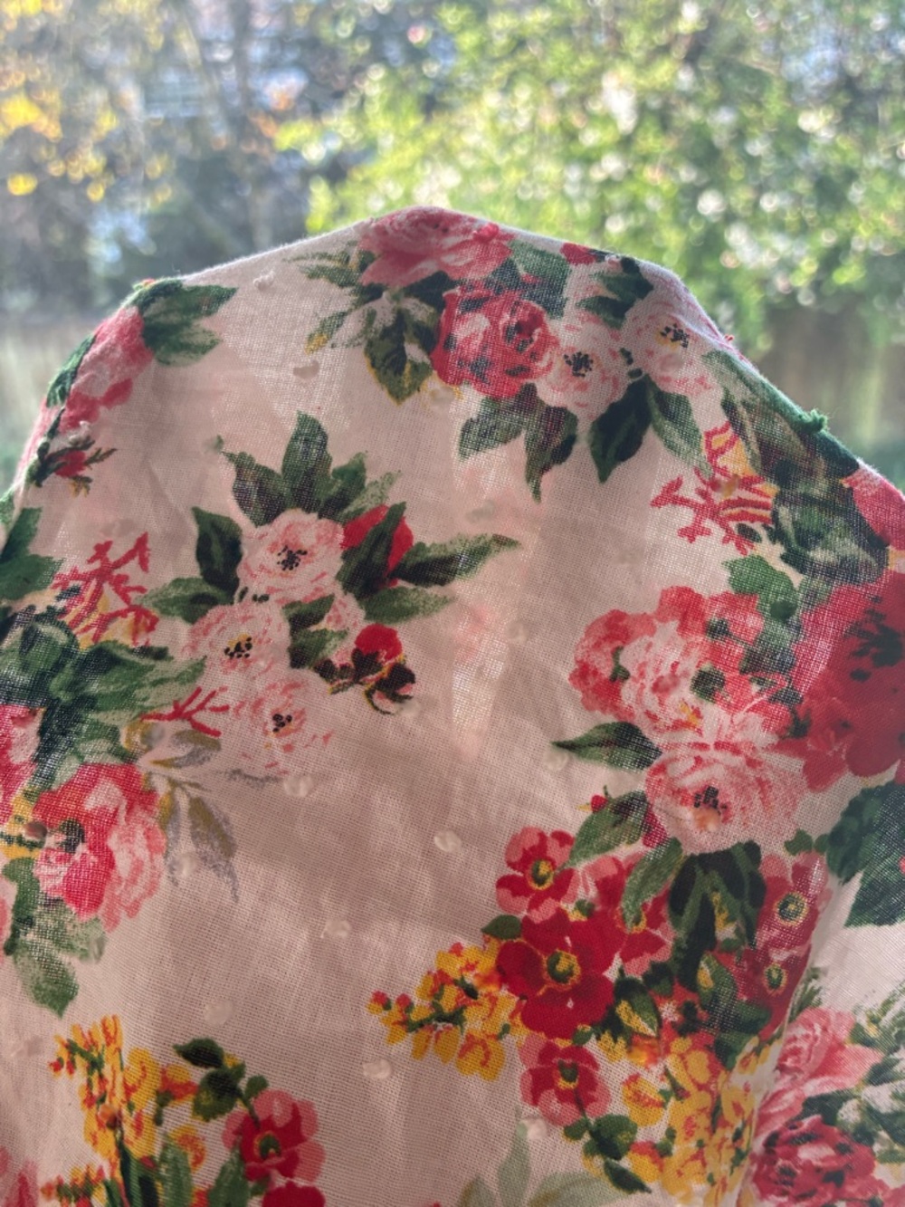 Sezane Pierro Shirt Bouquet De Rose - Size 36 - Picture 5 of 5